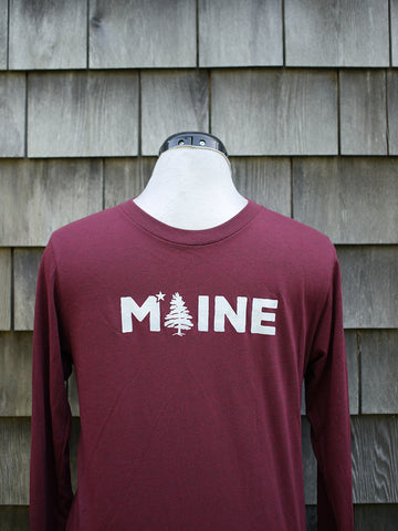 Original Maine Flag Pink T-Shirt